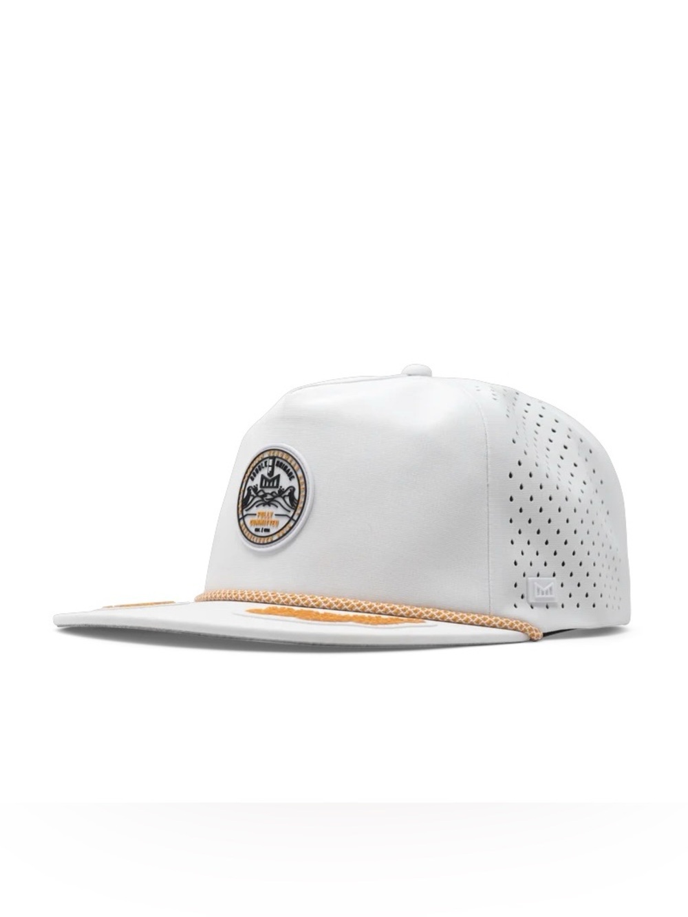 Melin Hydro Coronado Captains Collection White Golf Hat Cap Snapback Size CL NWT